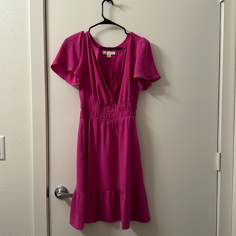 Fuchsia dress